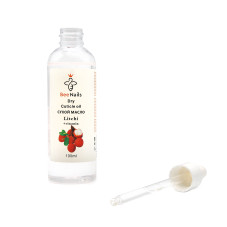 Сухое масло для кутикулы с пипеткой с ароматом личи Bee Nails, 100 мл Сухое масло для кутикулы с пипеткой с ароматом личи Bee Nails, 100 мл