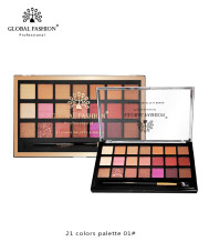 Тени для век Global Fashion, 21 цветов #01