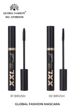 Global Fashion Mascara XXL, GF38001, #02 Global Fashion Mascara XXL, GF38001, #02