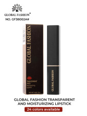 Lipstick Transparent and Moisturizing Global Fashion, GF38002A #102 Lipstick Transparent and Moisturizing Global Fashion, GF38002A #102