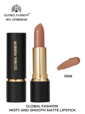 Mist and Smooth Global Fashion Matte Lipstick, GF38004 #105 Mist and Smooth Global Fashion Matte Lipstick, GF38004 #105
