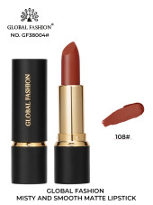 Mist and Smooth Global Fashion Matte Lipstick, GF38004 #108