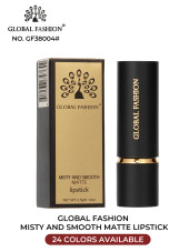 Mist and Smooth Global Fashion Matte Lipstick, GF38004 #105 Mist and Smooth Global Fashion Matte Lipstick, GF38004 #105