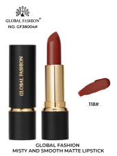 Mist and Smooth Global Fashion Matte Lipstick, GF38004 #118