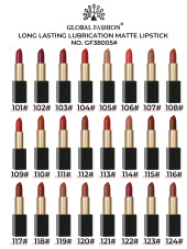 Long Lasting Global Fashion Matte Lipstick, GF38005 #107 Long Lasting Global Fashion Matte Lipstick, GF38005 #107