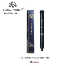 4-in-1 Global Fashion Makeup Pen, GF38012 #03 4-in-1 Global Fashion Makeup Pen, GF38012 #03