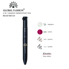4-in-1 Global Fashion Makeup Pen, GF38012 #03 4-in-1 Global Fashion Makeup Pen, GF38012 #03