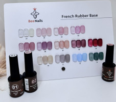 База для нігтів French rubber base Bee Nails 02 (8 мл)