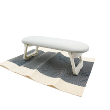 Armrest with mat, color grey