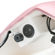 Вытяжка для маникюра, 30W, розовый цвет