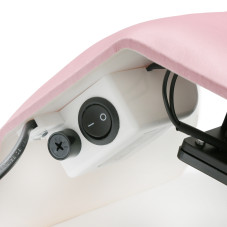 Вытяжка для маникюра, 30W, розовый цвет