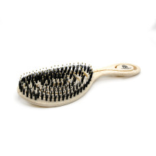 Natural bristle brush Global Fashion 1546, bej