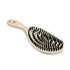 Natural bristle brush Global Fashion 1546, bej