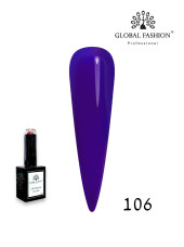 Гель лак Global Fashion, Gel polish 15 ml, 106