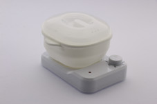 Воскоплав Wax Warmer силикон, с подставкой, белый цвет