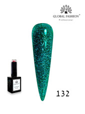 Гель лак Global Fashion, Gel polish 15 ml, 132