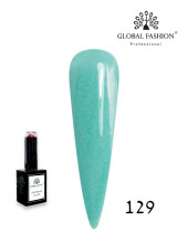 Гель лак Global Fashion, Gel polish 15 ml, 129