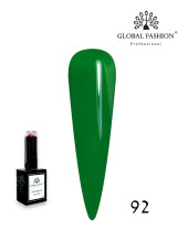 Gel polish Global Fashion, Gel polish 15 ml, 92