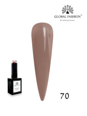 Gel polish Global Fashion, Gel polish 15 ml, 70