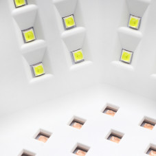 Лампа для нігтів Global Fashion, 368W, GF-D04 white