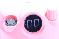 Manicure and pedicure machine BEE NAILS, 202D, with display, 65w, 45000 rpm, pink