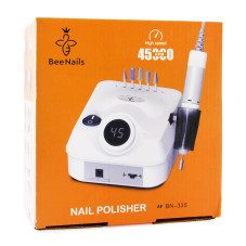 Аппарат для маникюра и педикюра BN - 335  Bee Nails, 45000 оборотов 65w, white Аппарат для маникюра и педикюра BN - 335  Bee Nails, 45000 оборотов 65w, white