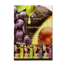 Фарба для волосся Global Fashion, Попільно-російська 5/1