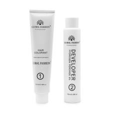 Фарба для волосся Global Fashion, Попільно-російська 5/1