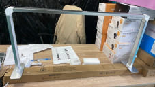 Lampă de masă pliabilă fără umbră, 36W, argintie