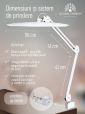 Lampă de masă SMD LED , alb