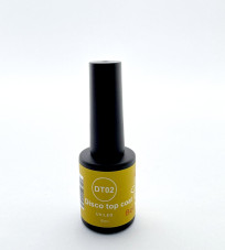 Disco Top Coat Bee Nails, DT02, 8 мл (gold)