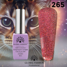 Гель лак котяче око 32D Chameleon Disco #265 (8 мл)