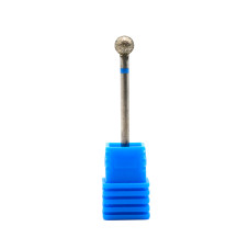 Duză pentru cuticule de diamant, sferă, brâu albastru 001/050B