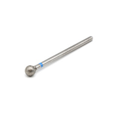 Duză pentru cuticule de diamant, sferă, brâu albastru 001/050B
