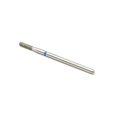 Bit de diamant pentru cuticule, cilindru, brâu albastru 842/021B