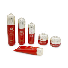 Facial Cream Set 6 in 1 with Vitamin E, Red Pomegranate ANTI-AGING