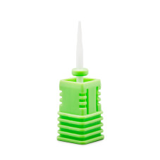 Bit de ceramica pentru cuticulă, con ascuțit, brâu verde, F061510