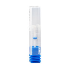 Duză din ceramică pentru cuticulă,  brâu albastru, M Small Round V L (C)