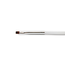 Set pensule unghii, pentru pictura pe unghii, B-2, 12 buc, culoare alba