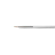 Set pensule unghii, pentru pictura pe unghii, B-2, 12 buc, culoare alba