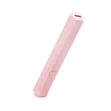 Flashlight lamp for gel polish hexagonal, pink