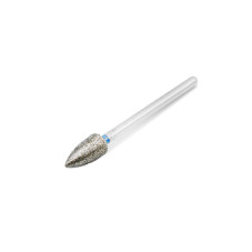 Bit de diamant pentru cuticulă, brâu albastru 853/050
