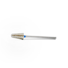 Bit pentru cuticulă, con rotunjit, brâu albastru 852/060