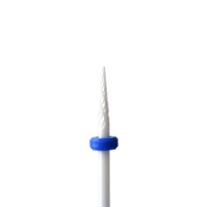 Ceramic cuticle nozzle, blue notch, M3/32 Small Clone (M)