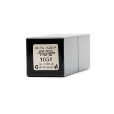 Long Lasting Global Fashion Matte Lipstick, GF38005 #105