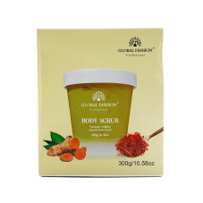Скраб для тела, Global Fashion, Body Scrub, Turmeric & Saffron, 300g