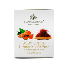 Скраб для тела, Global Fashion, Body Scrub, Turmeric & Saffron, 300g