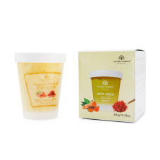 Скраб для тела, Global Fashion, Body Scrub, Turmeric & Saffron, 300g