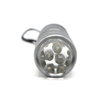 Lanternă cu pernă din silicon 12W, culoare gri
