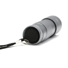 Lanternă cu pernă din silicon 12W, culoare gri
